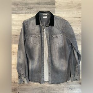 Zara black/grey jean jacket size XL. Great condition.